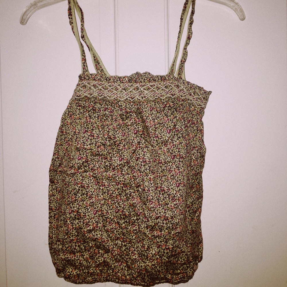 Floral tank top